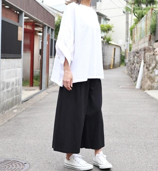 LE CIEL ルシエル ワイドタックパンツ -CORIETTO