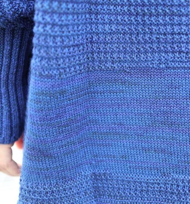 tamaki niime タマキニイメ PO knit デカ ブルー -CORIETTO tamaki niime タマキニイメ PO knit デカ ブルー -CORIETTO
