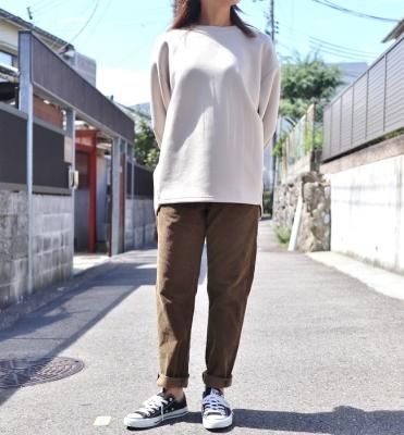 OrdinaryfitsANKLE CORDUROY PANTS(BRN) 