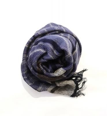 tamaki niime roots shawl woolcotton 