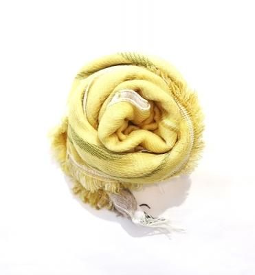 tamaki niime roots shawl wool×cotton