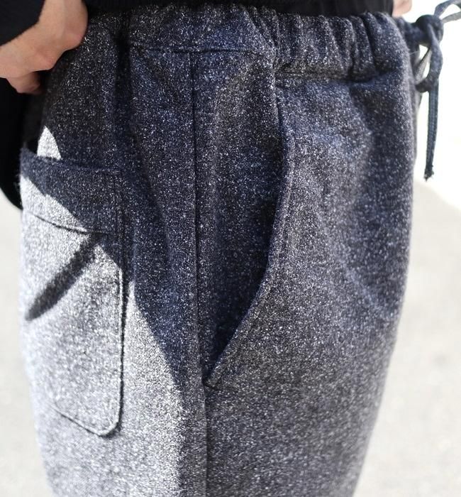 Ordinary fits PAJAMA PANTS(GRY/BLK)