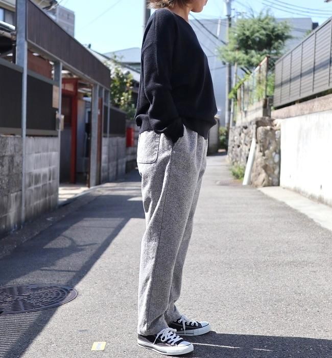 Ordinary fits PAJAMA PANTS(GRY/BLK)
