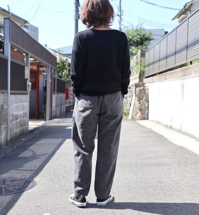 Ordinary fits PAJAMA PANTS(GRY/BLK)