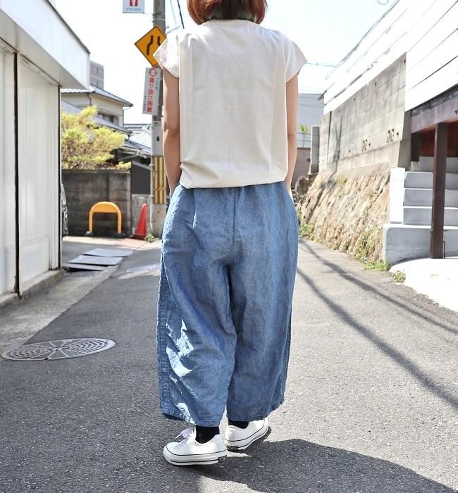 Ordinary fits  BALL PANTS (COTTON×LINEN)