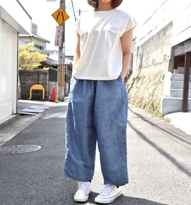 Ordinary fits  BALL PANTS (COTTONLINEN)