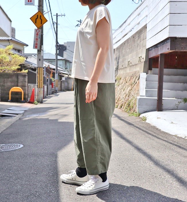 Ordinary fits  BALL PANTS (OLV/GBE)