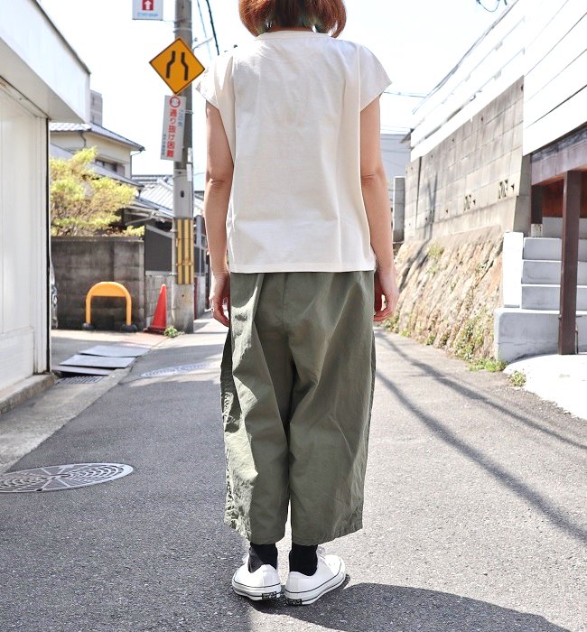Ordinary fits  BALL PANTS (OLV/GBE)