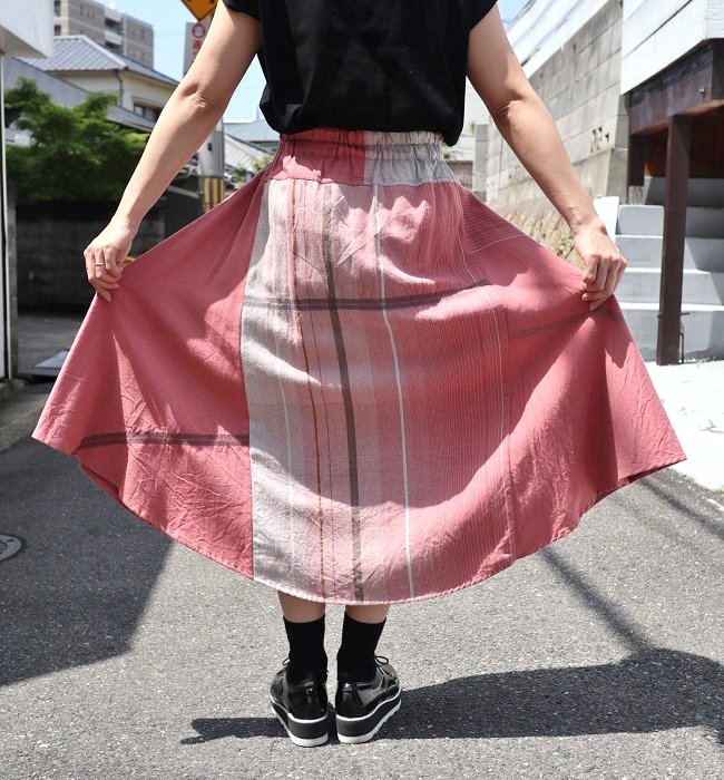 tamaki niime chotan skirt cotton(PK)