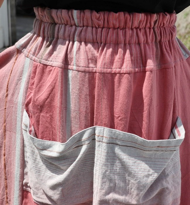 tamaki niime chotan skirt cotton(PK)