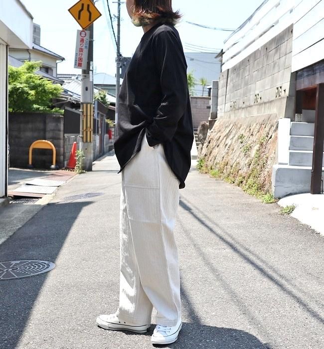 BAKER PANTS オーディナリーフィッツ ヘリンボンデニム -CORIETTO