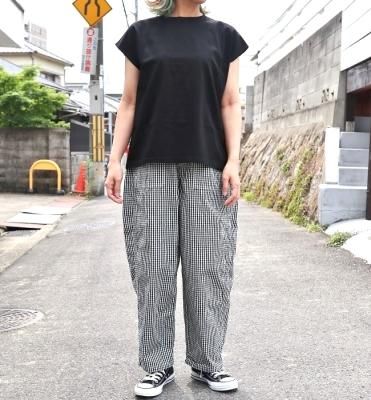 Ordinary fits  JAMES PANTS (Gingam) 