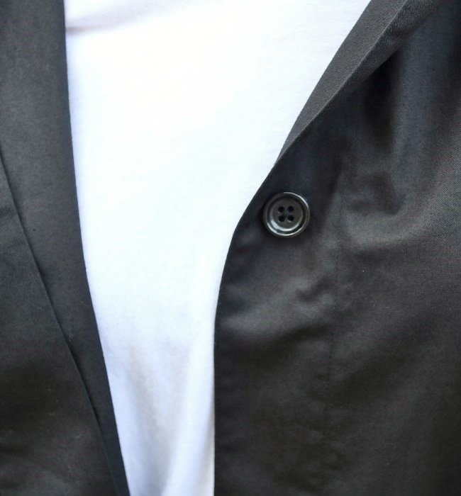 Commencement Hooded shirt coat(BLACK)