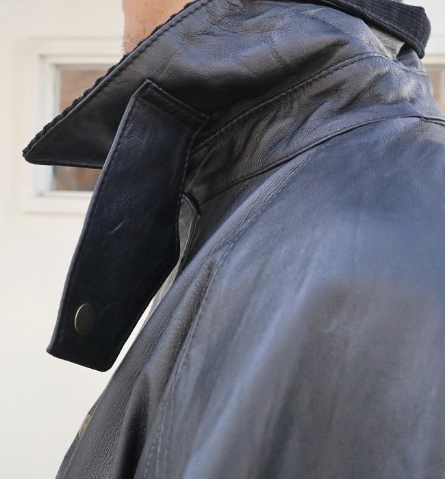 yoused ユーズド LEATHER DRIVER'S JACKET レザードライバーズ