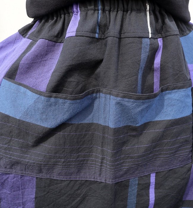 tamaki niime chotan skirt cotton(BK,PL)