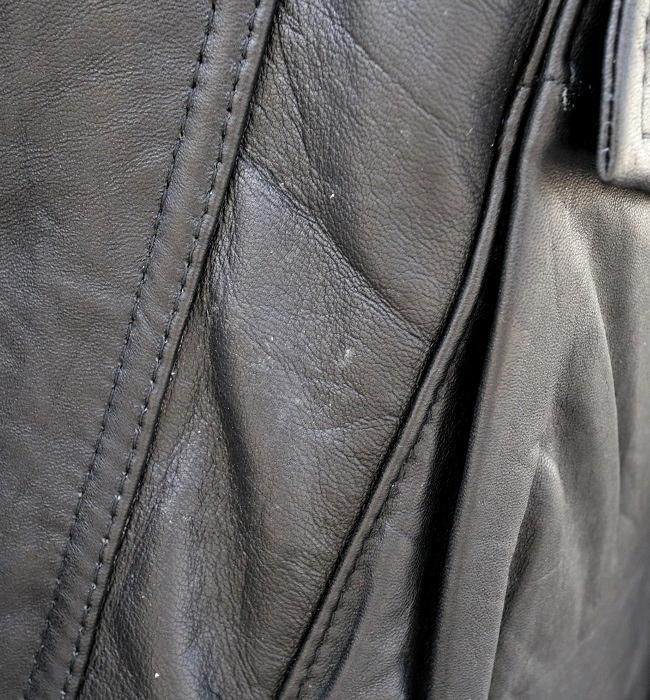 yoused LEATHER FISHING JKT