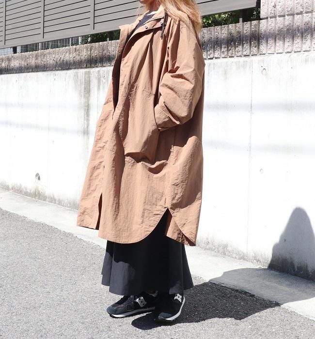 ＜6(ROKU)＞NYLON BIG TRENCH COAT/コート