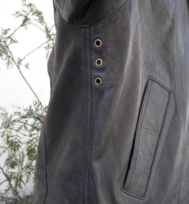 yoused ユーズド LEATHER DRIVER'S JACKET レザードライバーズ