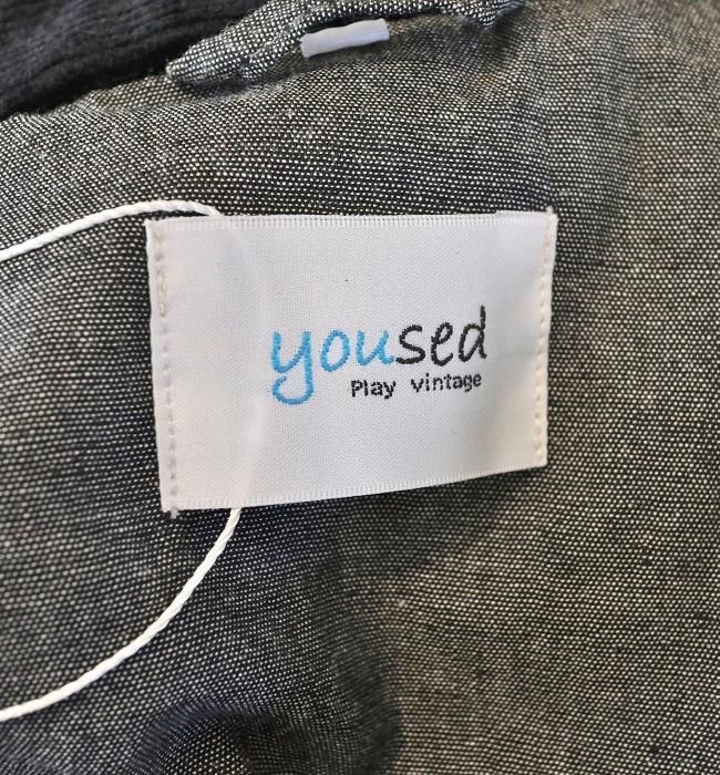 yoused LEATHER DRIVER'S JACKET