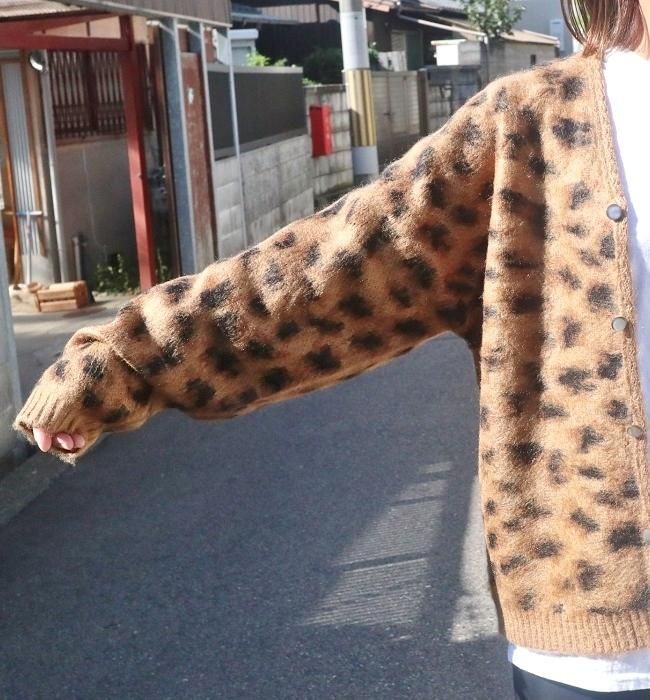 TOWN CRAFT / SHAGGY RAGLAN CARDIGAN