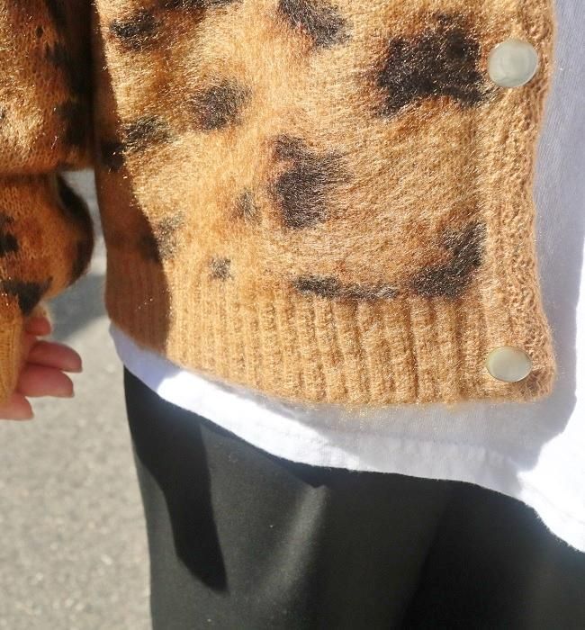 TOWN CRAFT / SHAGGY RAGLAN CARDIGAN