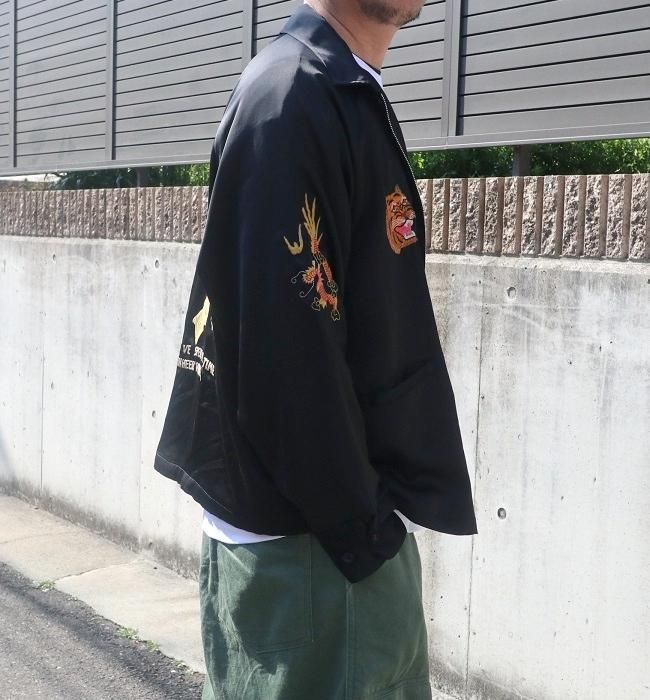 THRIFTY LOOK/SOUVENIR VIET-NAM JACKET SATIN
