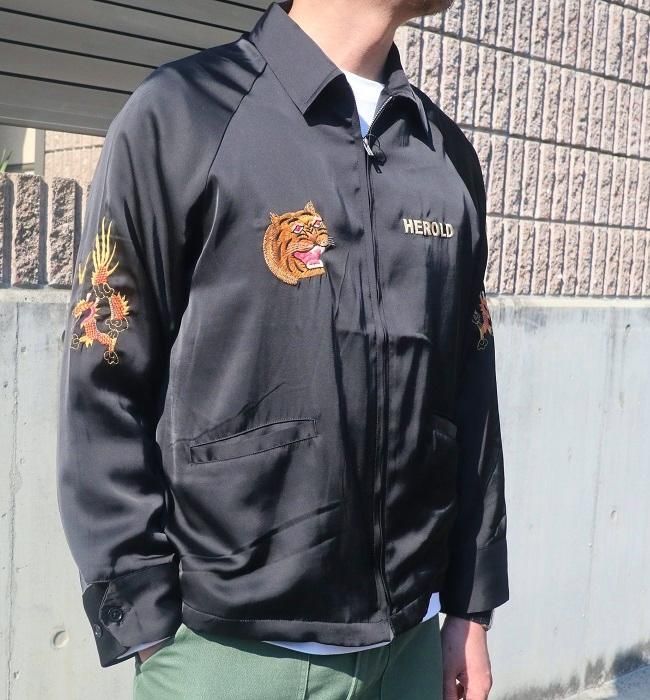 THRIFTY LOOK/SOUVENIR VIET-NAM JACKET SATIN