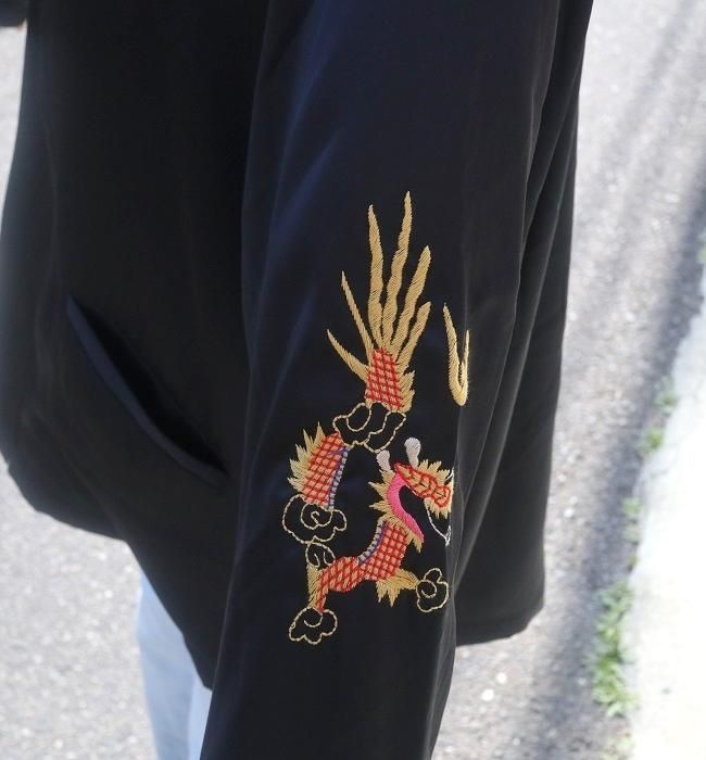 THRIFTY LOOK/SOUVENIR VIET-NAM JACKET SATIN