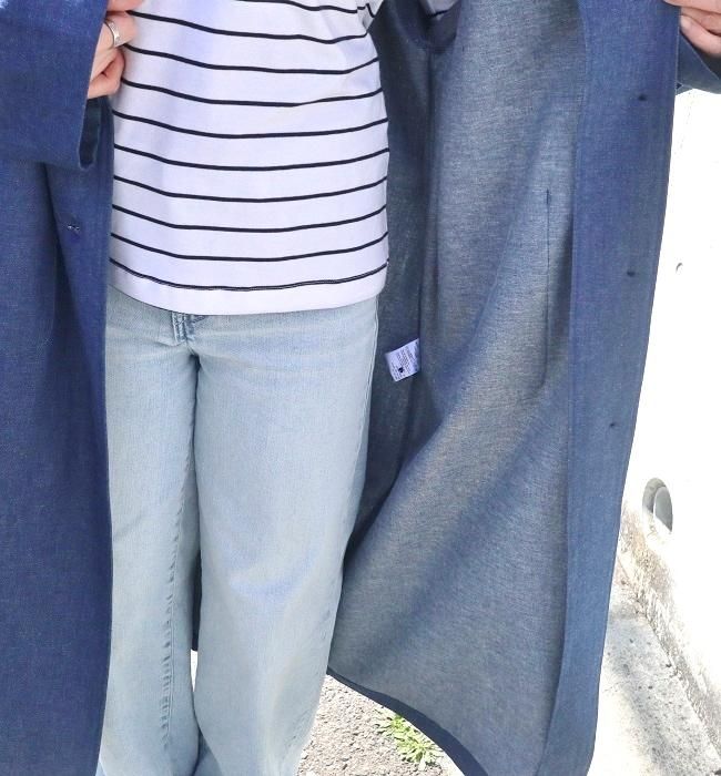 Commencement/Denim shirt coat