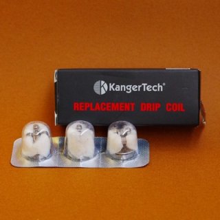 Kanger tech /＜Drip BOX付属アトマイザー用＞ ３pcs 交換コイル 0.2Ω