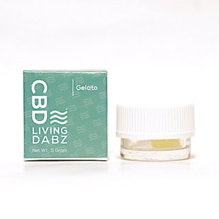 CBD LIVING /CBD SHATTERå 91.4% 0.5gGelato