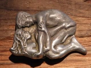 1978 ビンテージ　スカル　髑髏　骸骨　エロ　セクシー　ピンナップ　バックル 楽天市場】メンズ ベルトBUCKLE LEATHER BELTバックル付き レザー