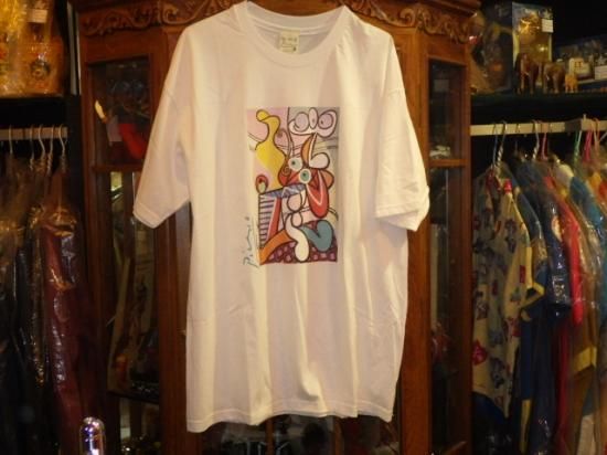80'sビンテージ古着!Picaso 少な目 ピカソ 絵画柄 アート 80'sビンテージ古着!Picaso 少な目 ピカソ 絵画柄 アート