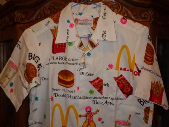 マクドナルド hanes ハンバーガーポリス　シャツ アメカジファッション｜ハンバーガーシリーズ｜HEATH.INDUSTRIAL