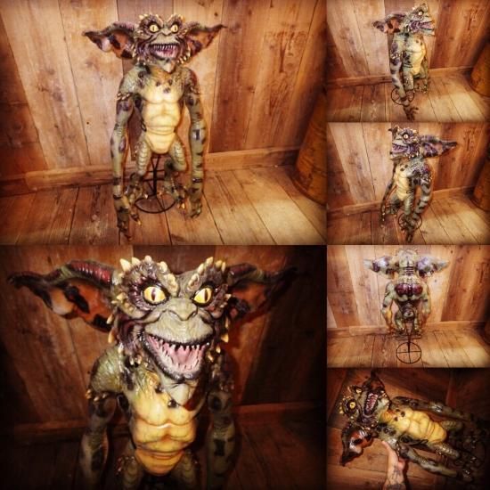 グレムリンストライププロップレプリカパペット等身大フィギュア