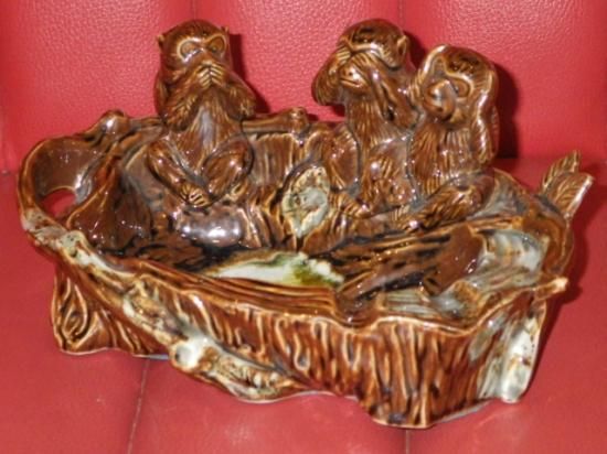 ビンテージ　スカル　髑髏　骸骨　骨董　ミッドセンチュリー　灰皿　アンティーク ビンテージスカル髑髏骸骨骨董ミッドセンチュリー灰皿アンティーク