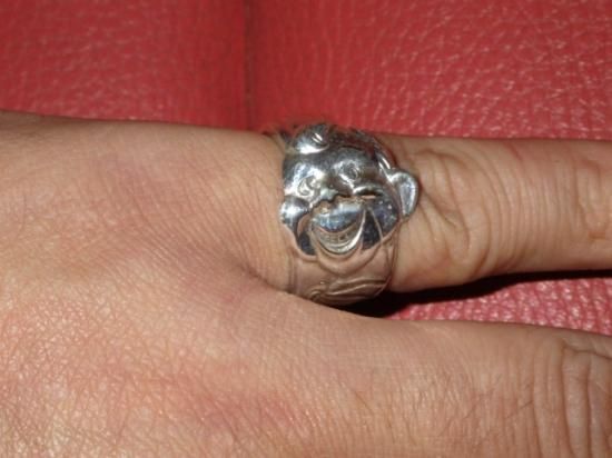 50'S★ハウディドゥーディ★スプーンリング★フリーサイズ★指輪★ビンテージ 50'S☆ハウディドゥーディ☆スプーンリング☆フリーサイズ