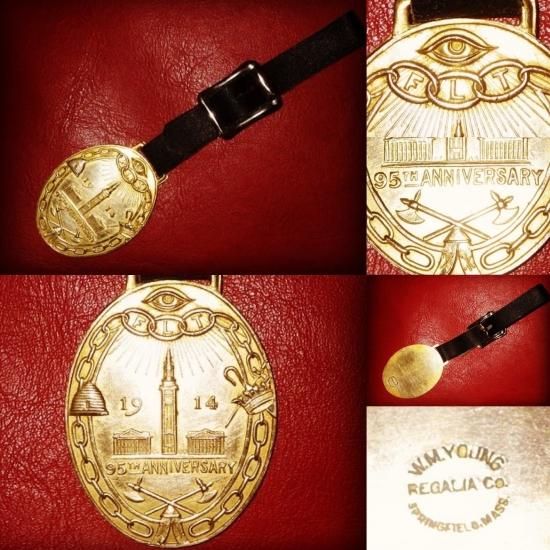 Amazon.co.jp: 1900'S秘密結社FLTオッドフェローズウォッチ