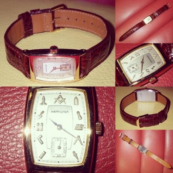 HAMILTON ハミルトン フリーメイソン 限定時計 1992年製 100本限定