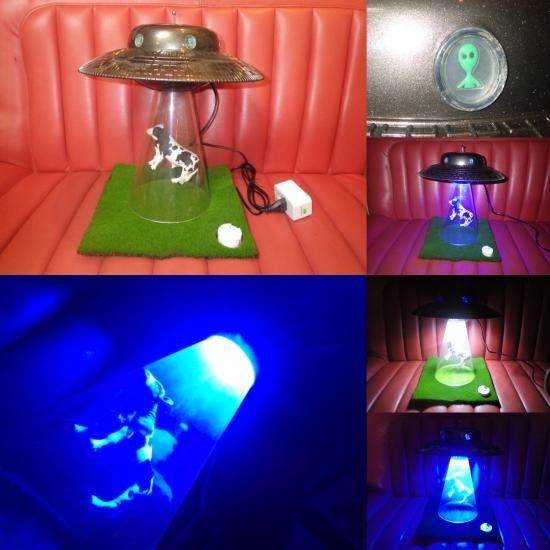 UFO☆牛☆キャトルミューティレーション☆ライト☆7☆宇宙人☆