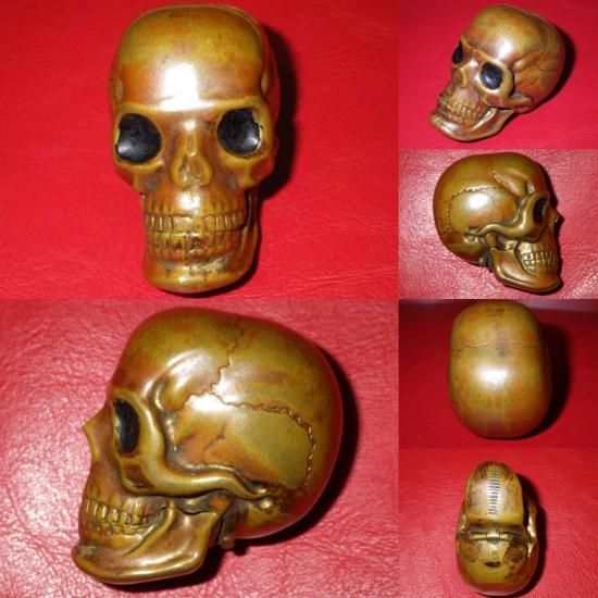 アンティーク デビル アクセサリー ケース ピルケース バイカー