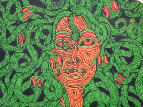 60'S☆MEDUSA☆ブラックライト☆ポスター☆メドゥーサ☆ビンテージ☆アート