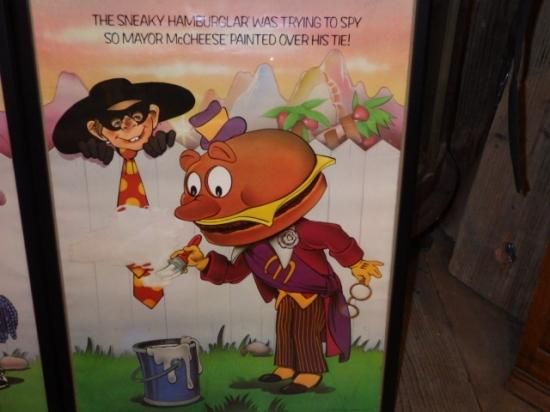 ビンテージ雑貨,マクドナルド,ポスター,壁掛け,キャラクター