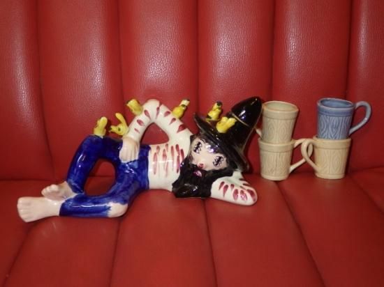 50’s ビンテージ 6つ目 ドランクマン デカンタ & ショットグラスセット 海賊倉庫,ビンテージ,デカンタ,雑貨,6つ目,ドランクマン,通販