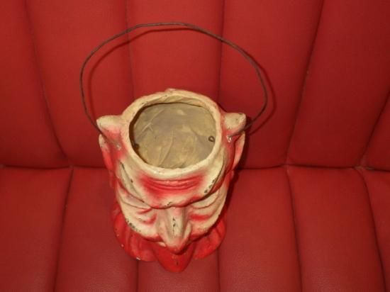 80'S☆デビル☆バケツ☆悪魔☆ハロウィン☆ランタン☆ビンテージ