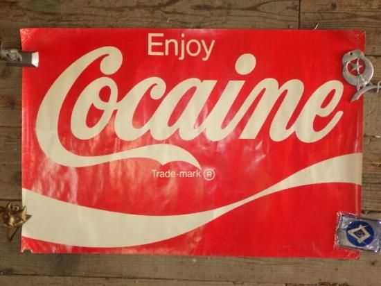 海賊倉庫,ビンテージ雑貨,エンジョイ コカイン,ポスター,通販