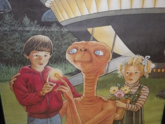 ビンテージ雑貨,マクドナルド,ポスター,E.T.,キャラクター