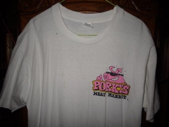90年代 エロTシャツ　豚　交尾　ジョーク　ユニークTシャツ 90s VINTAGE エロT SEX ブタ Tシャツ 半袖 セックス 豚 アニマル