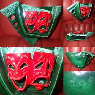 60'S★ツーフェイス★置物★2★オブジェ★ロックンロール★ビンテージUSA ビンテージ,50'S,ツーフェイス, - カイゾクソウコ