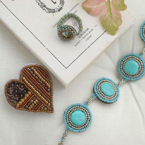 ビーズ刺繍アクセサリーpre3点セット Dvd付き Mon Parure Online Shop